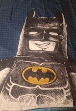 Lego Sketchy Batman Fabric, Comforter Cover Shell Reversible twin Bed Boys Girls