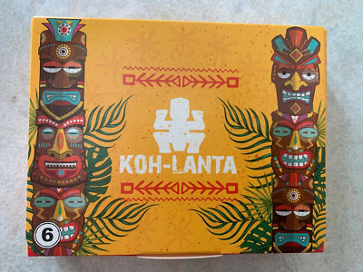 NEW MAC DO HAPPY MEAL KOH-LANTA BOARD GAME TOY NO.6 WITH COMPLETE BOX
