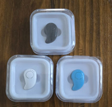 Brand New Wireless Bluetooth Earpiece Microphone charging cable Free Shipping
