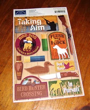 Karen Foster Design Cardstock Sticker Sheet ~ Flush the Flock.