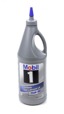 Mobil 1 75W 90 Synthetic Gear Oil PN 104361 Single Quart RACE DAY READY !!!!!!