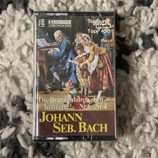 Johann Sebastian Bach brandenburgische Konzerte Vol III NEW SEALED Cassette