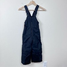 Columbia Snow Bib Youth Four Five Waterproof Insulated Ski Snowboard Sled Black