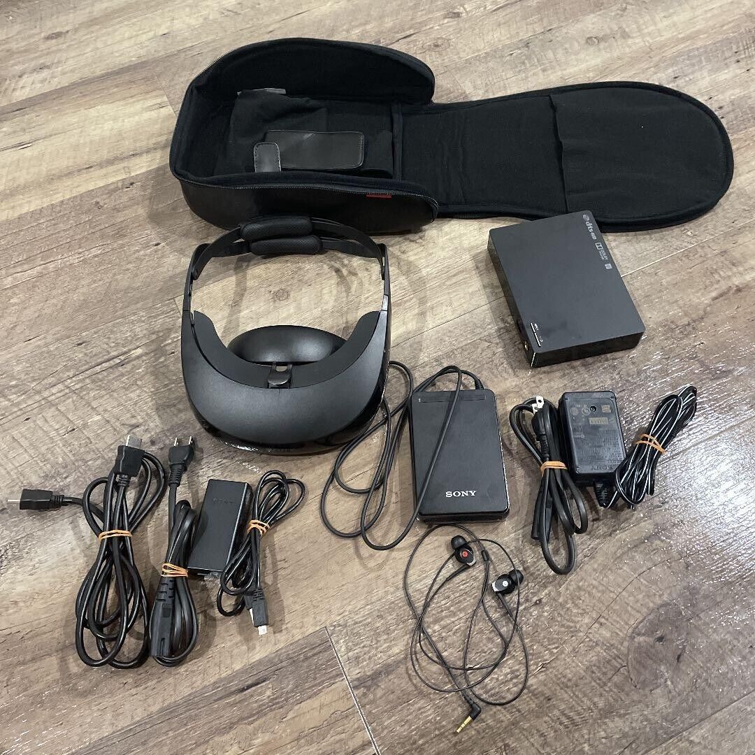 Sony Wireless Head Mounted Display Personal 3D Viewer HMZ-T3 Sony Wireless Head Mounted Display Personal 3D Viewer HMZ-T3