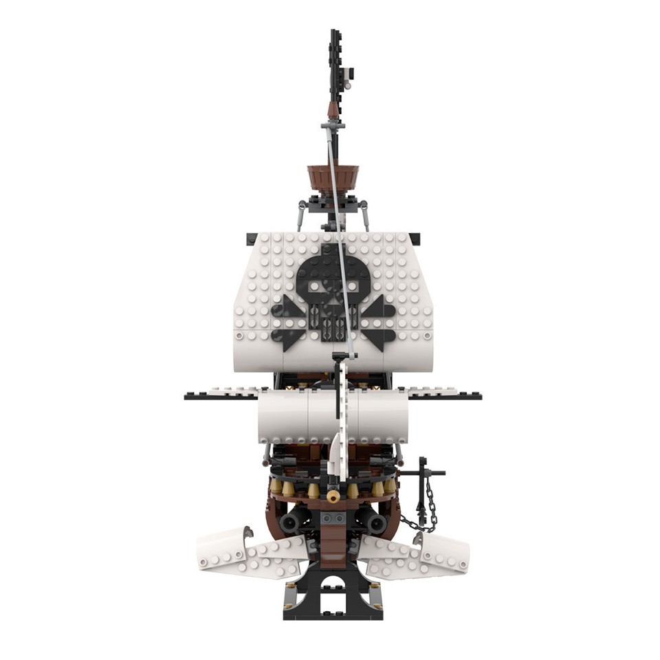 C5526 31109 Sky Pirates Skeleton Ship Flying Pirate Ship with Stand 662 ...