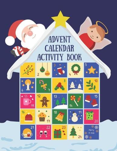 Happy Ferret Design Advent Calendar Activity Book (Paperback)