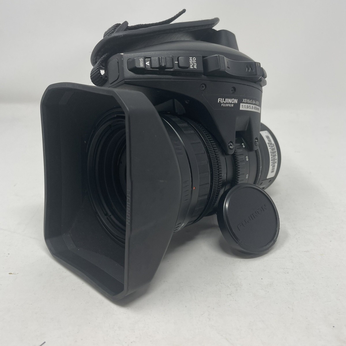 Fujinon XS16x5.8A-XB8 1:1.9/5.8-93mm Lens UNTESTED - SEE