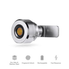 20 Fingerprints Cabinet Lock Keyless Furniture Digital Lock Lock X1D5