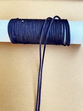 147 8/12ft/49 3/12ft Polyester Cord Round Type Schw rzendes Dark Purple 0 1/8in