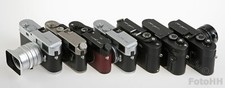 EXTREMELY RARE COLLECTION OF 7 PROTOTYPE LEICA M CAMERAS BY ICONIC RALPH GIBSON