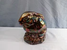 Fenton Amethyst Carnival Glass Large Hollow Bunny Rabbit Figurine INV2