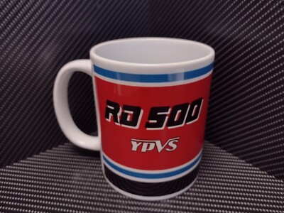 M44 Yamaha RD500 LC YPVS KERAMIK TEE KAFFEEBECHER 2 TAKT GESCHENK 11oz