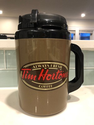 tim hortons stainless steel mug