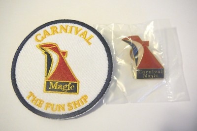 CARNIVAL CRUISE LINES MAGIC Platinum Past Guest PIN AND IRON ON PATCH