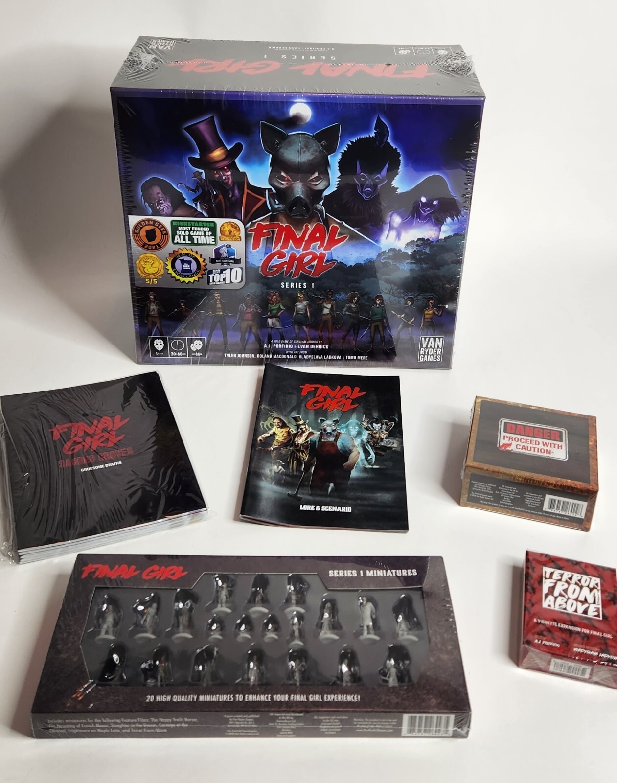 Final Girl Epic AllIn WAVE 1 + 2 Kickstarter Van Ryder Games SEALED