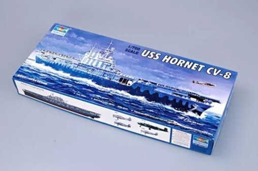Trumpeter 05727  1:700th  scale USS Hornet CV-8