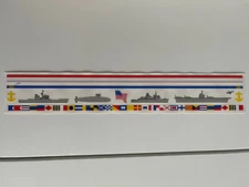 Creative Memories / Mrs. Grossman's NLA Design Lines Sticker - Navy