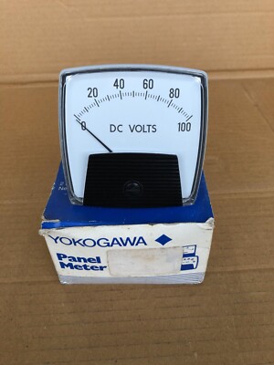 Yokogawa Panelmeter 0-100 DC Volt 025604 (2)