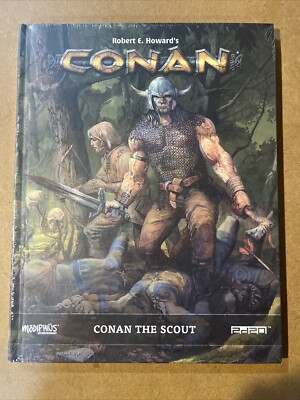 Conan The Scout Modiphius 2D20 RPG Roleplaying Hardcover New Sealed OOP