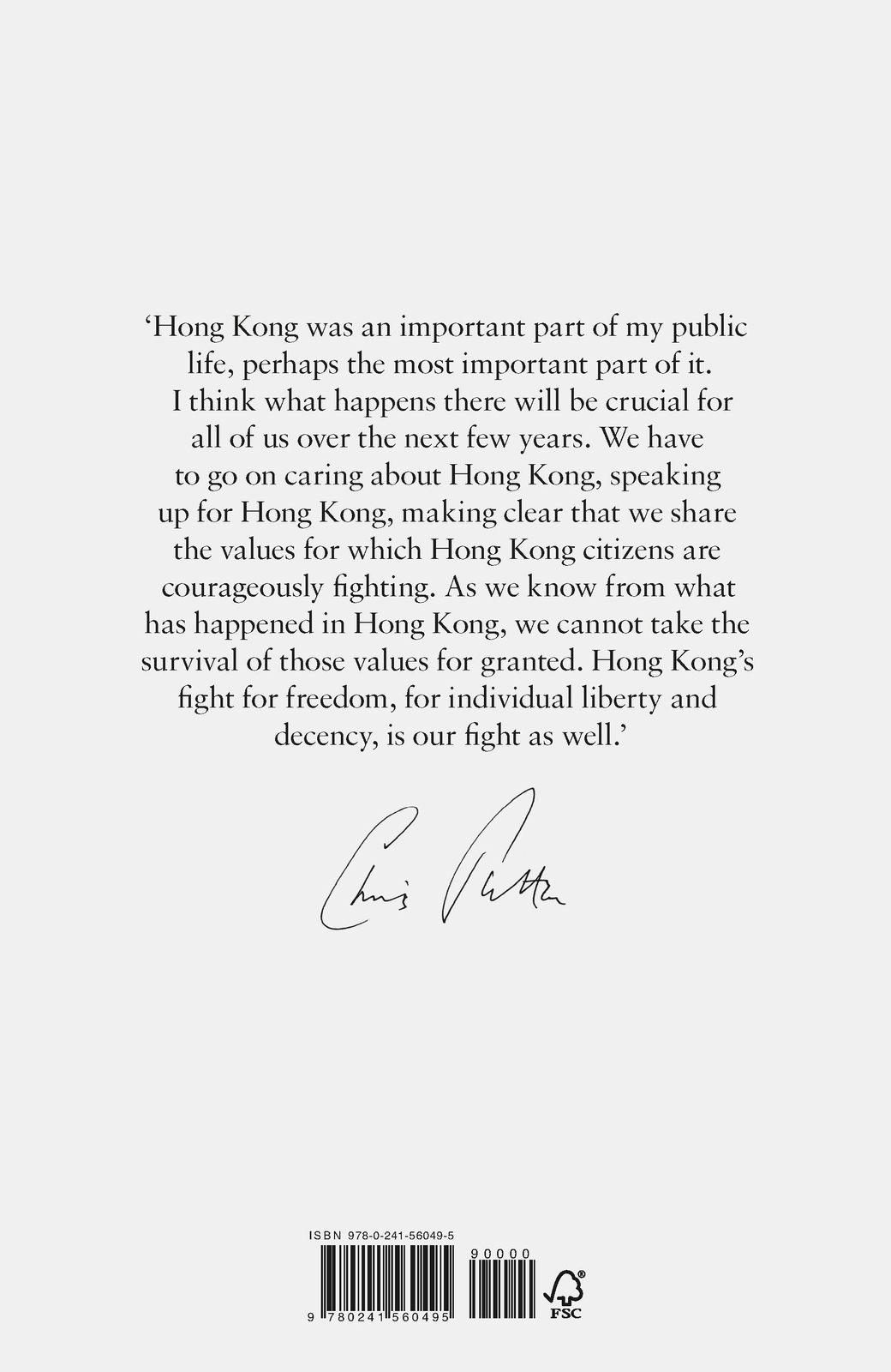 Thumbnail - The Hong Kong Diaries, Chris Patten