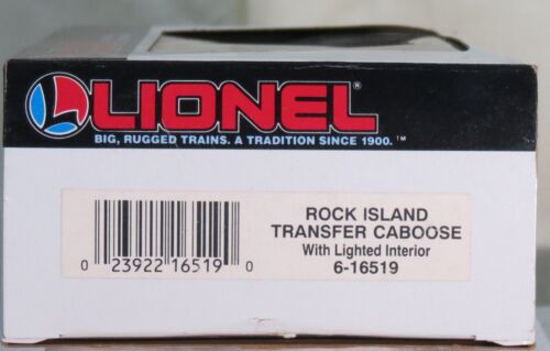 Lionel 6-16519 Rock Island Transfer Caboose - Picture 13 of 15