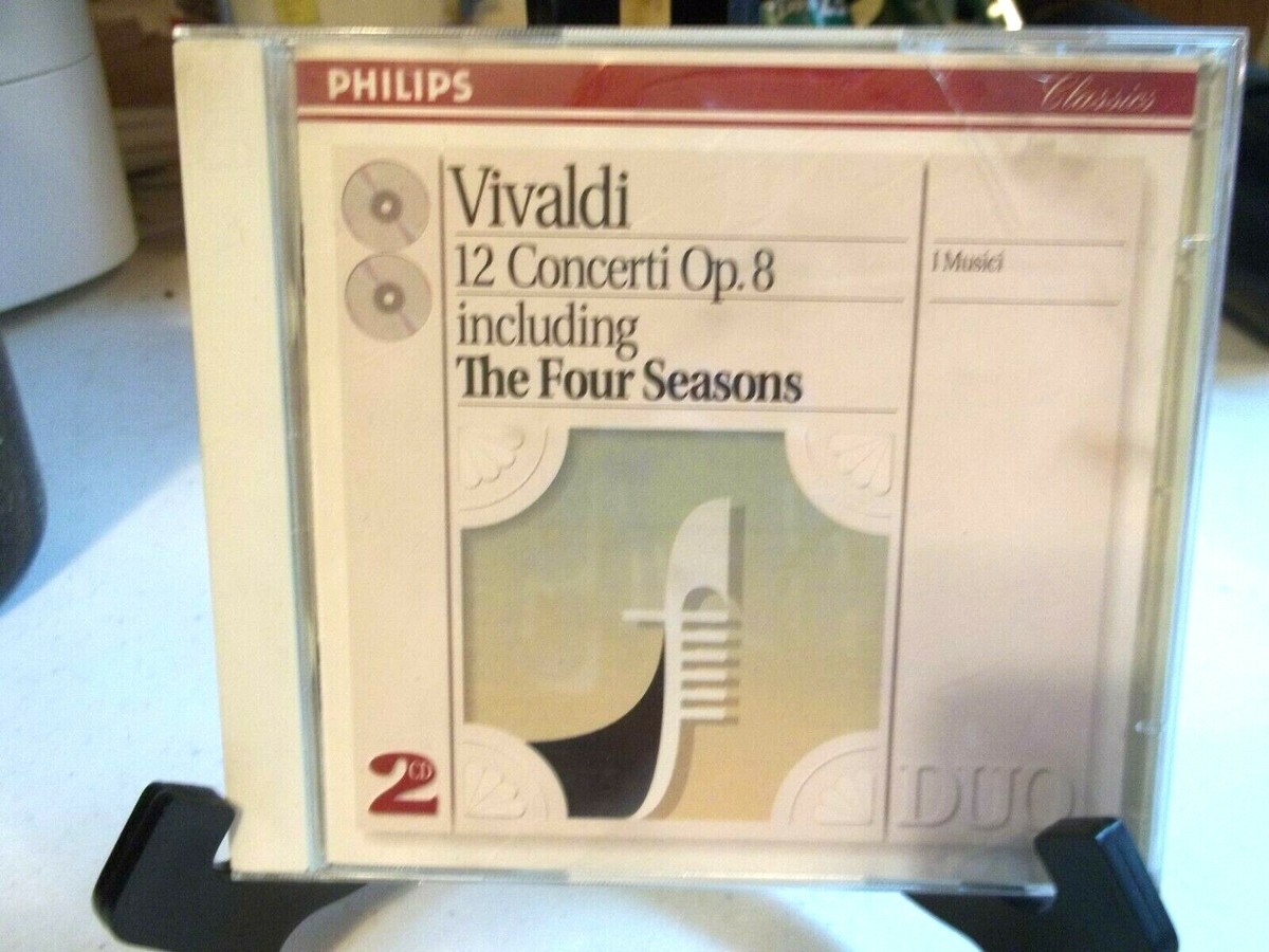 Antonio Vivaldi Concerti Op. 8 CD includes The Four Seasons 2 