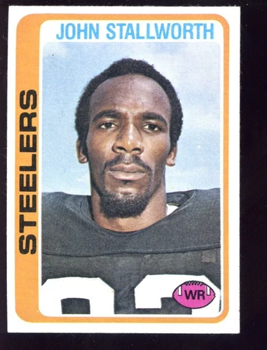 1978 Topps Football Card #320 John Stallworth Rookie EXMT+