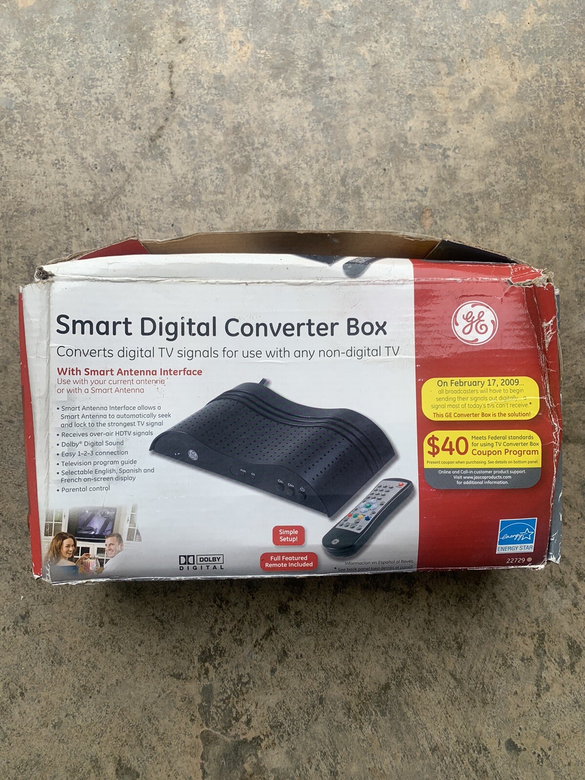GE Smart Digital Converter Box eBay