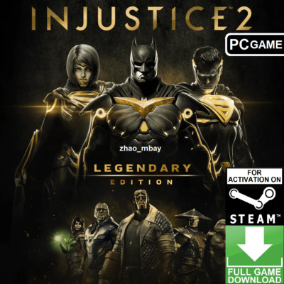 INJUSTICE 2 LEGENDARY EDITION PC Steam Key GLOBAL FAST SENT!!! FIGHTING GAME