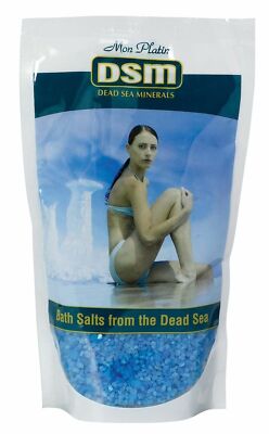 Mon Platin DSM Bath Salt Blue 500g Dead Sea Mineral Rich Relaxing Nourishi NEW