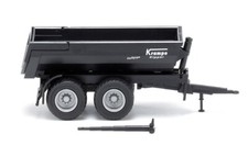 WIKING 038819 Skala Ich Anhänger Landwirtschaft Farbe Schwarz Krampe Kipper