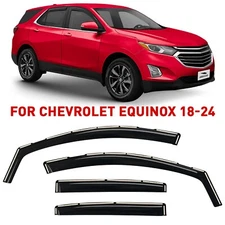 Rain Guards Vent Visors Shade for 2018-2024 Chevrolet Equinox SHATTERPROOF