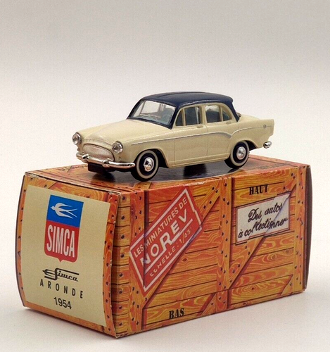 Simca Aronde #211 Rallye Monte Carlo 1959 1/43 Norev