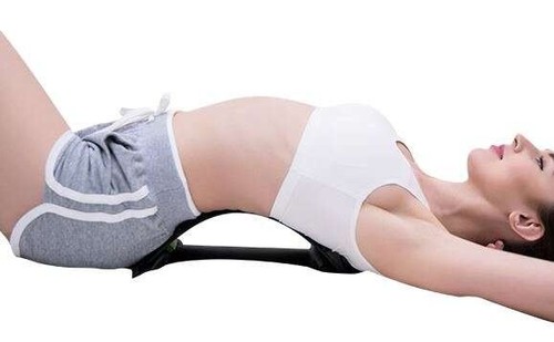 Dispositivo per Distendere Allunga Scrocchia Stretching Schiena Supporto Lombare - Foto 6 di 8