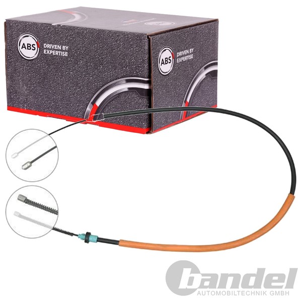 A.B.S. Handbremsseil Hinten Links Passend FüR Renault Clio Thalia | K16657-image