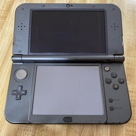 New Nintendo 3DS XL Metallic Black USA With Charger And Stylus
