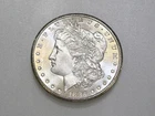 1884-CC $1 MORGAN SILVER ONE DOLLAR GEM BU PL