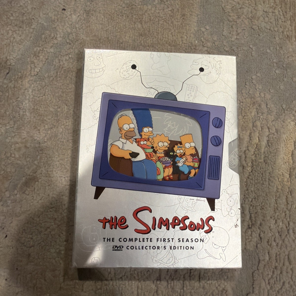 The Simpsons: Season 1 DVDs 3 Discs Set Collectors Edition In EUC