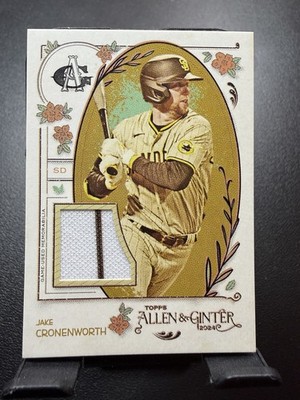 2024 Topps Allen & Ginter #AGR-JC Jake Cronenworth Full-Size Relics B