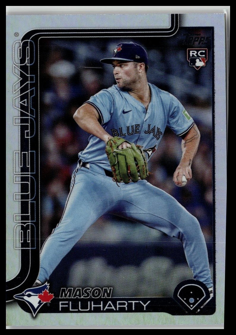 2025 Topps Update #US138 Mason Fluharty Rainbow Foil