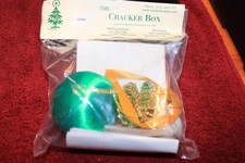 The Cracker Box Christmas Ornament Kit Amber