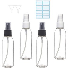 Spr&uuml;hflasche 100ml Set leer Parf&uuml;m Reiseflaschen Zerst&auml;uber wiederverwendbar