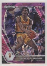 2021-22 Panini Prizm Draft Picks Purple Ice 106/149 Josh Christopher #22 1u6