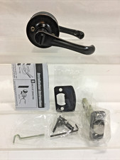Premiere Essentials Bronze Privacy Bed/Bath Somerset Door Lever 3 e14-63
