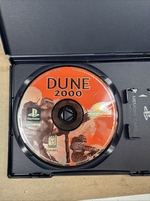 Dune 2000 (Sony PlayStation 1 PS1, 1999) - Disk With Generic Slim Case
