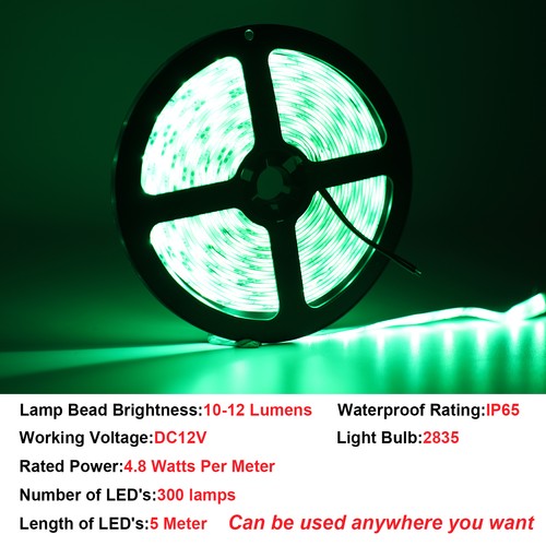 KIT ULTIMA BLACKLIGHT/STRISCE LED VERDI ULTRAVIOLETTE PER BARCHE E PESCA NOTTURNA - Foto 2 di 17