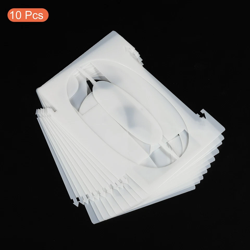 5 Pouce Chiffres 10 Set Réutilisable Plastique Ciffres 0-9 pour Peinture Dessin - Photo 3/4