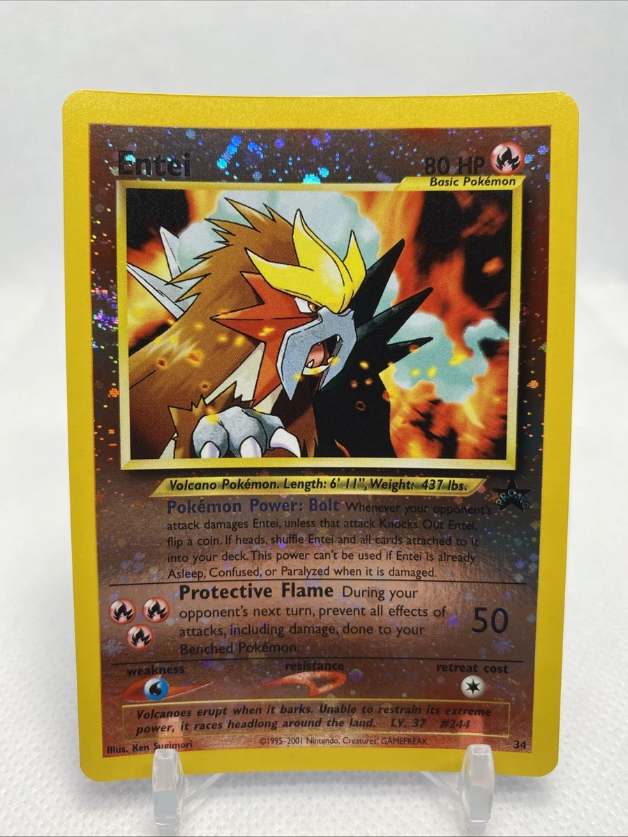 Entei Pokmon Individual Cards for sale - eBay