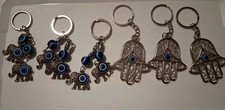 Set Of 6 Keychains New