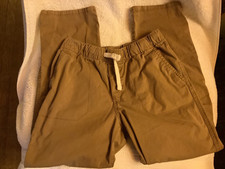 Cat and Jack boys Khaki pants size 14 stretch waist EUC